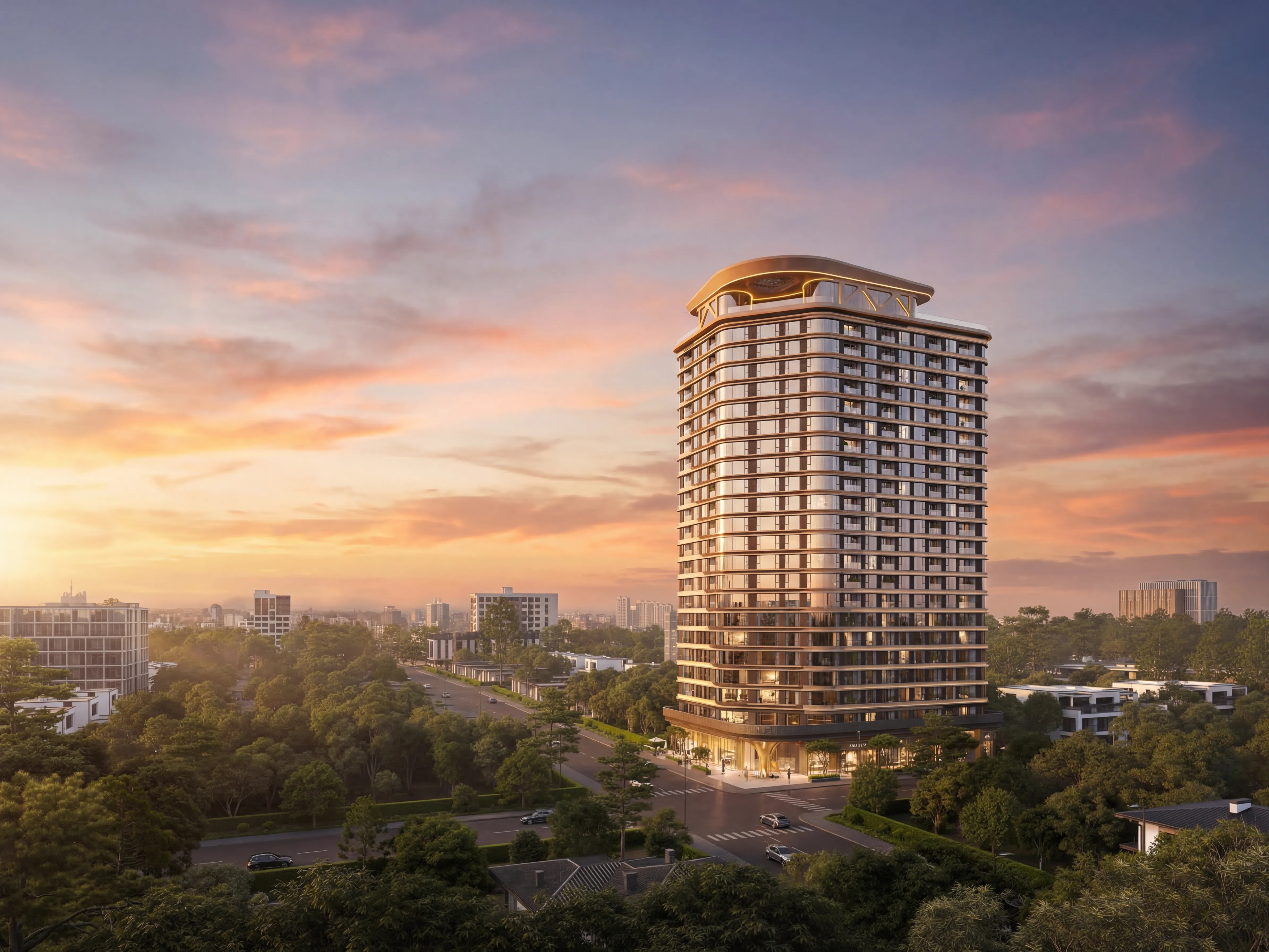 Acacia building exterior