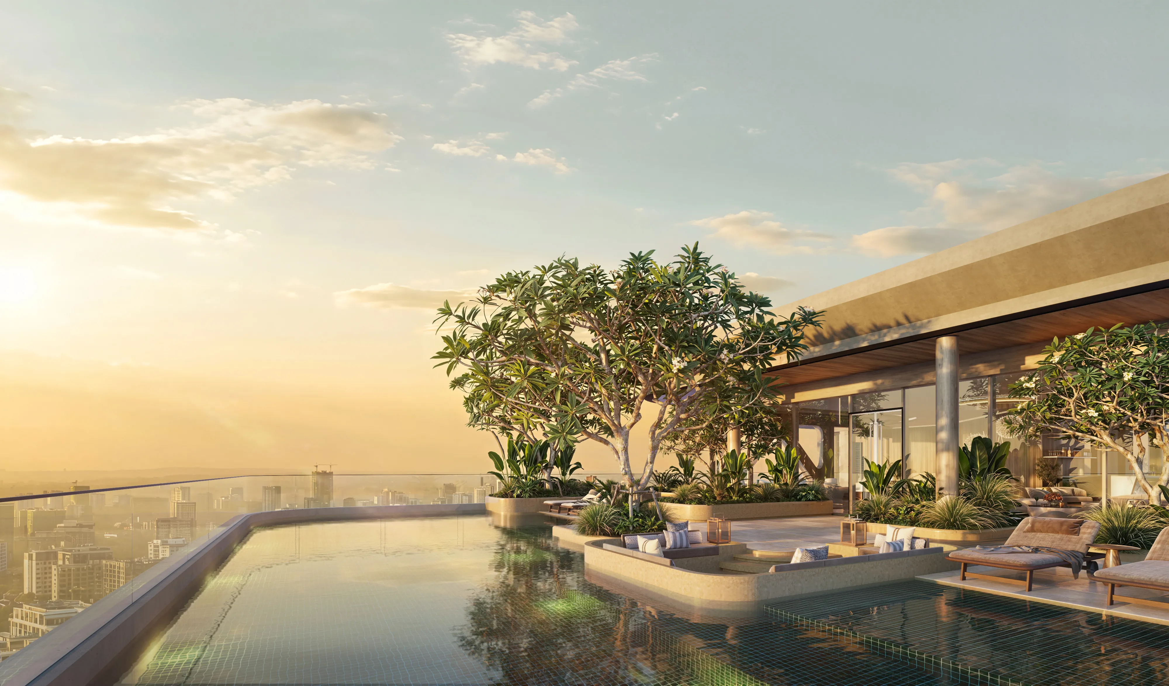 Rooftop sanctuary at Acacia