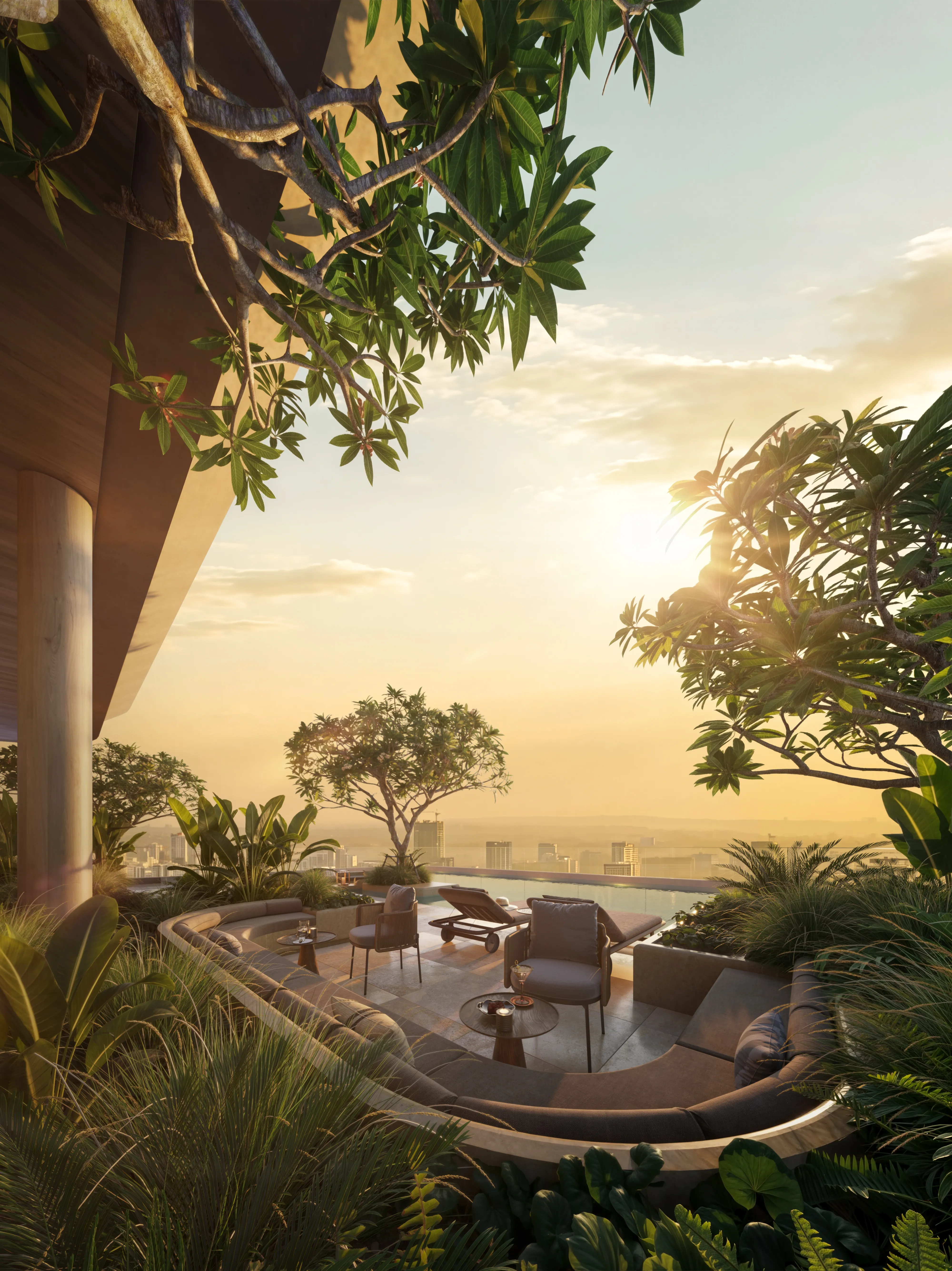 Sky garden at Acacia