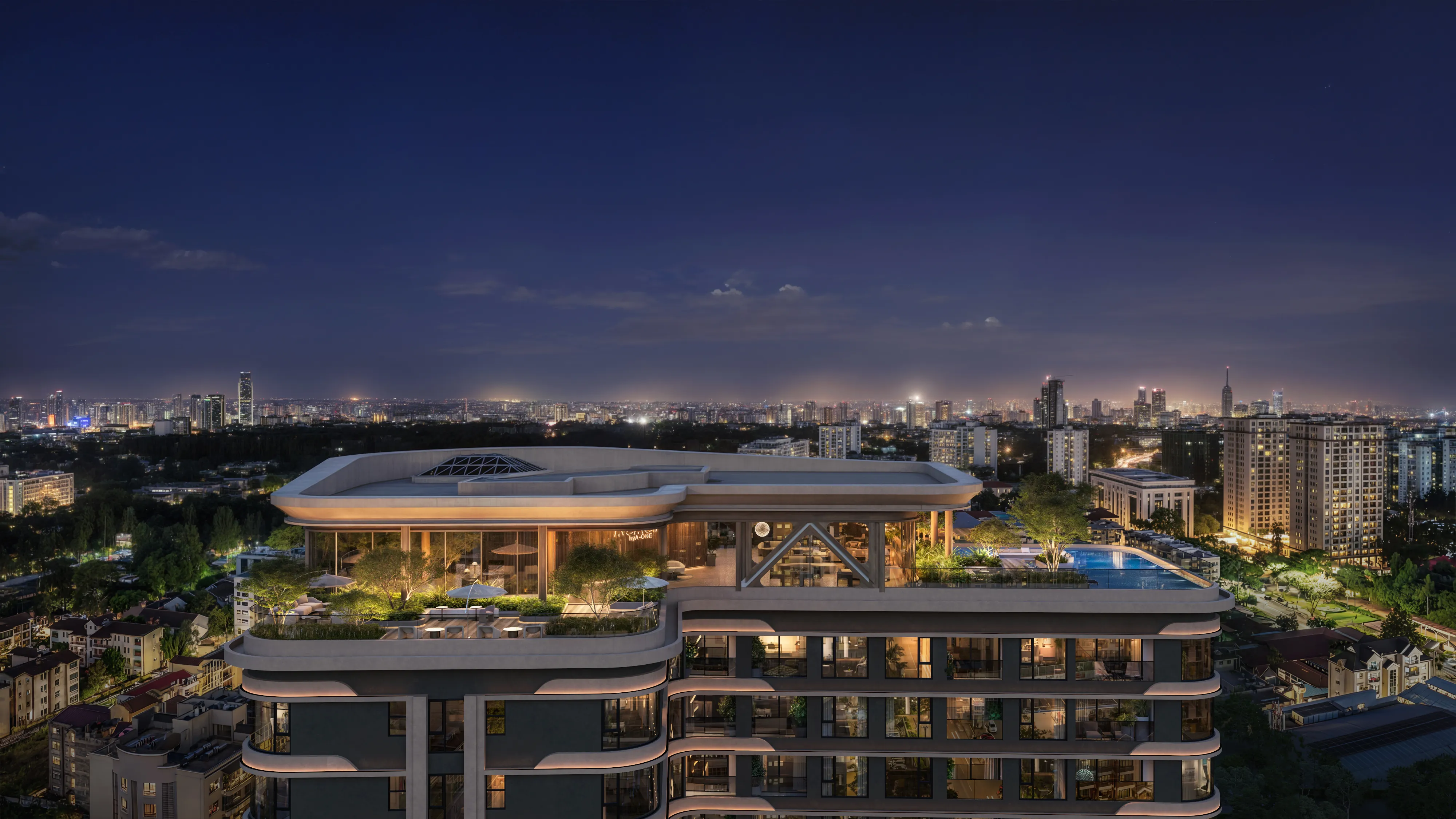 Rooftop sanctuary at Acacia