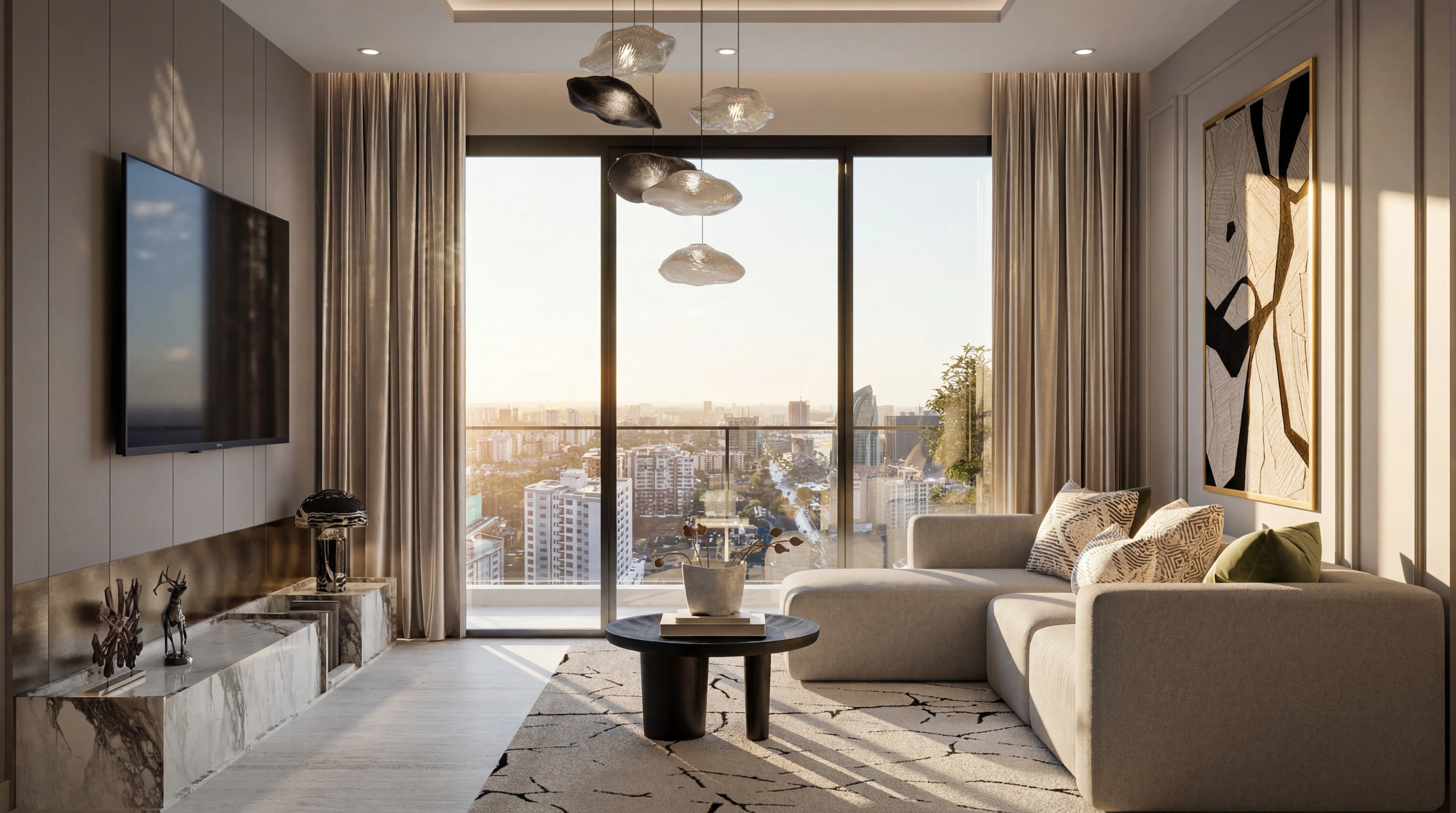 2 Bedroom interior at Acacia